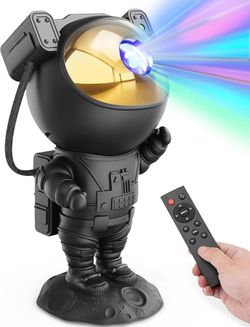 🚀 Astronaut Galaxy Projector LED Star Light 🌌🎮