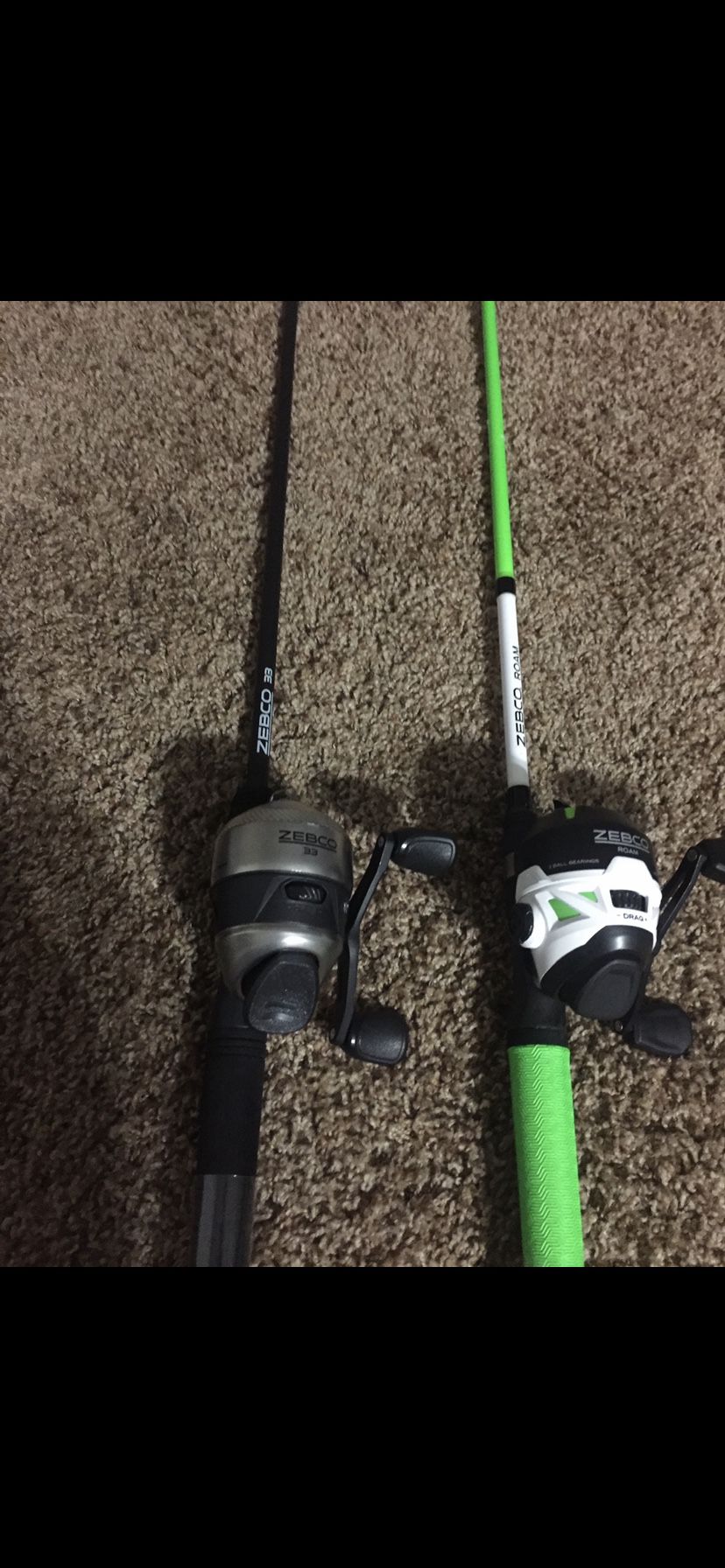 Zebco 33  Classic FISHING  REELS N RODS 