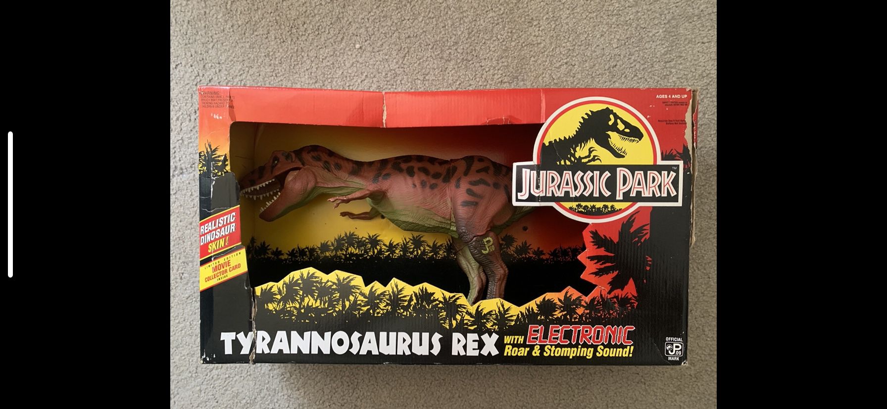 Jurassic Park 1993 Kenner T-rex