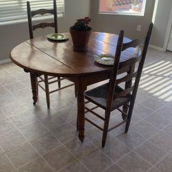 Antique Table and Chairs