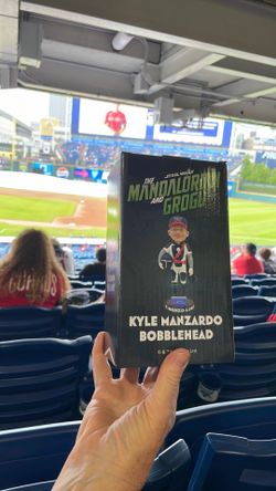 NIB Kyle Manzardo Manzo-Lorian Bobblehead
