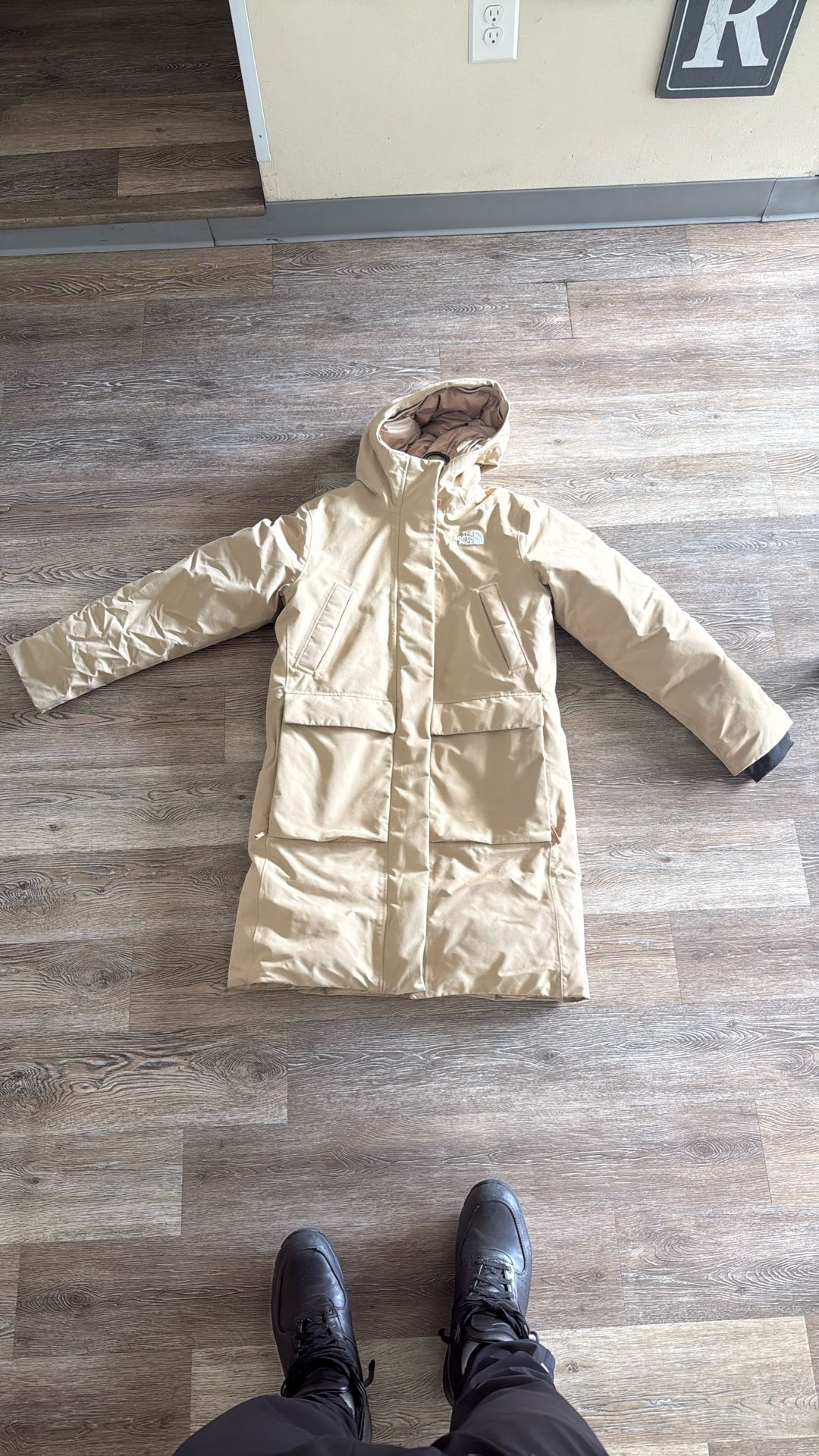 north face trench jacket