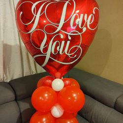 Valentine's Balloon Arrangement Size XL BALLOON