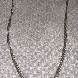 925 SILVER GOLD PLATED CHAIN 