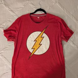 The Flash DC Comics Hero Logo Old Navy Collectabilitees Retro Tee ( Large )