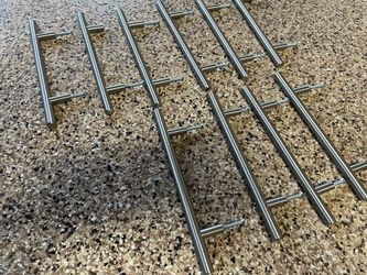 Kitchen Cabinet Pulls & Knobs Brushed Nickel & Gold