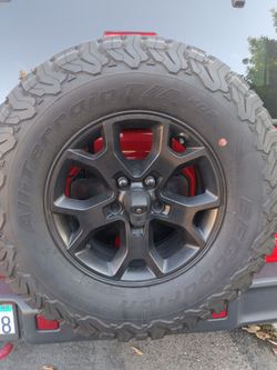 Spare tire 2020 rubicon