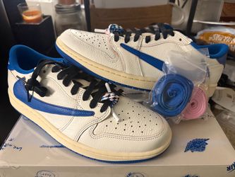 Travis Scott Air Jordan 1 Fragment 2.0 sizes 8 & 11.5