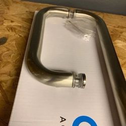 CRL shower door handle 6x18 nickel combo