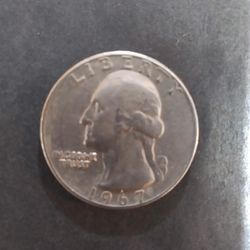 Extremely Rare 1967 Uncirculated Quarter Mint Condition 