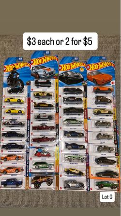 $3 Hot Wheels