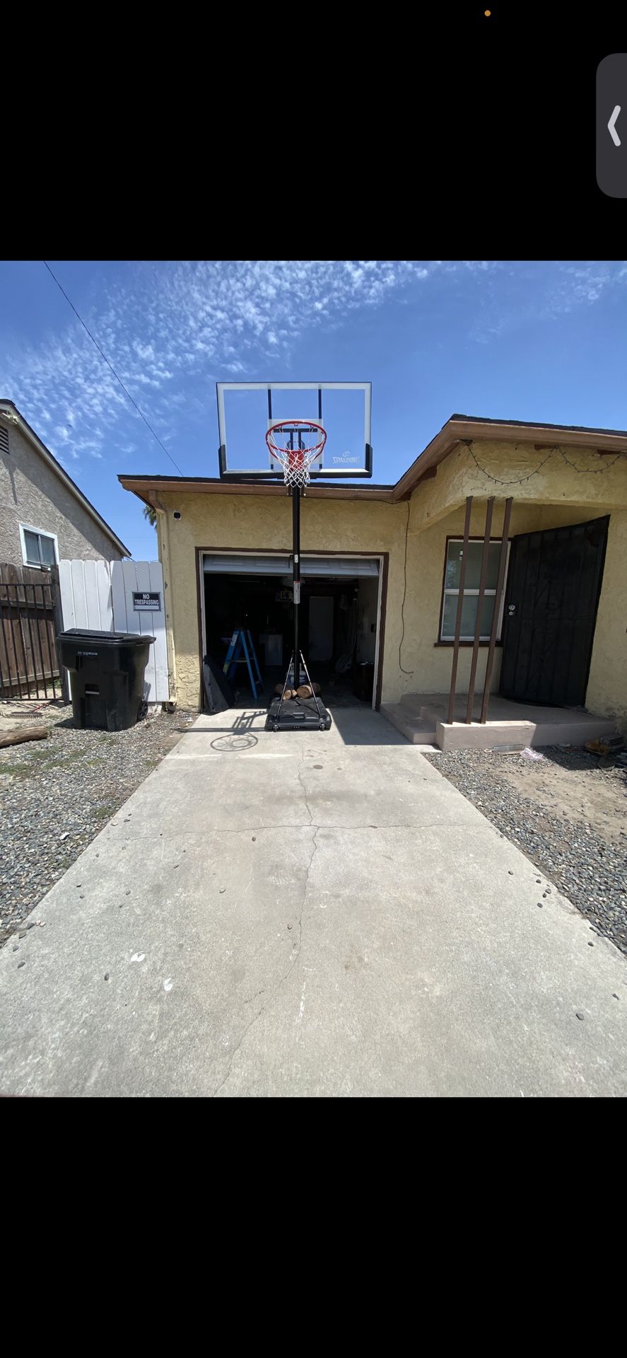 Official Size Basketball Ball Hoop With Ball Included 