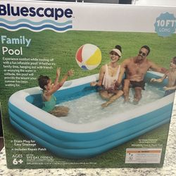 Bluescape Family Pool 10 Feet NEW 