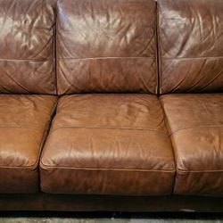Leather Couch Set