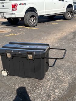 Large STANLEY Tool Box With Wheels -$45