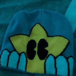 pink star beanie