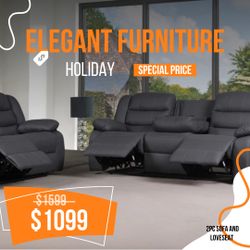 2 Pc Sofa And Loveseat 