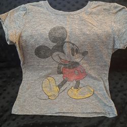 Gray Mickey Tshirt Unisex
