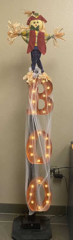 $49!!!Over 5’ Halloween Marquee Letter Lights - Plug in Or Battery 