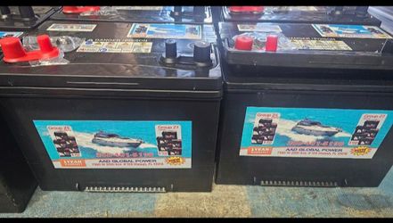 Group-24DC, new marine battery, 1-year warranty