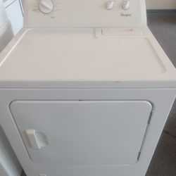 Whirlpool gas dryer with warranty 