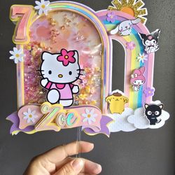 Hello Kitty And Friends Cake Topper