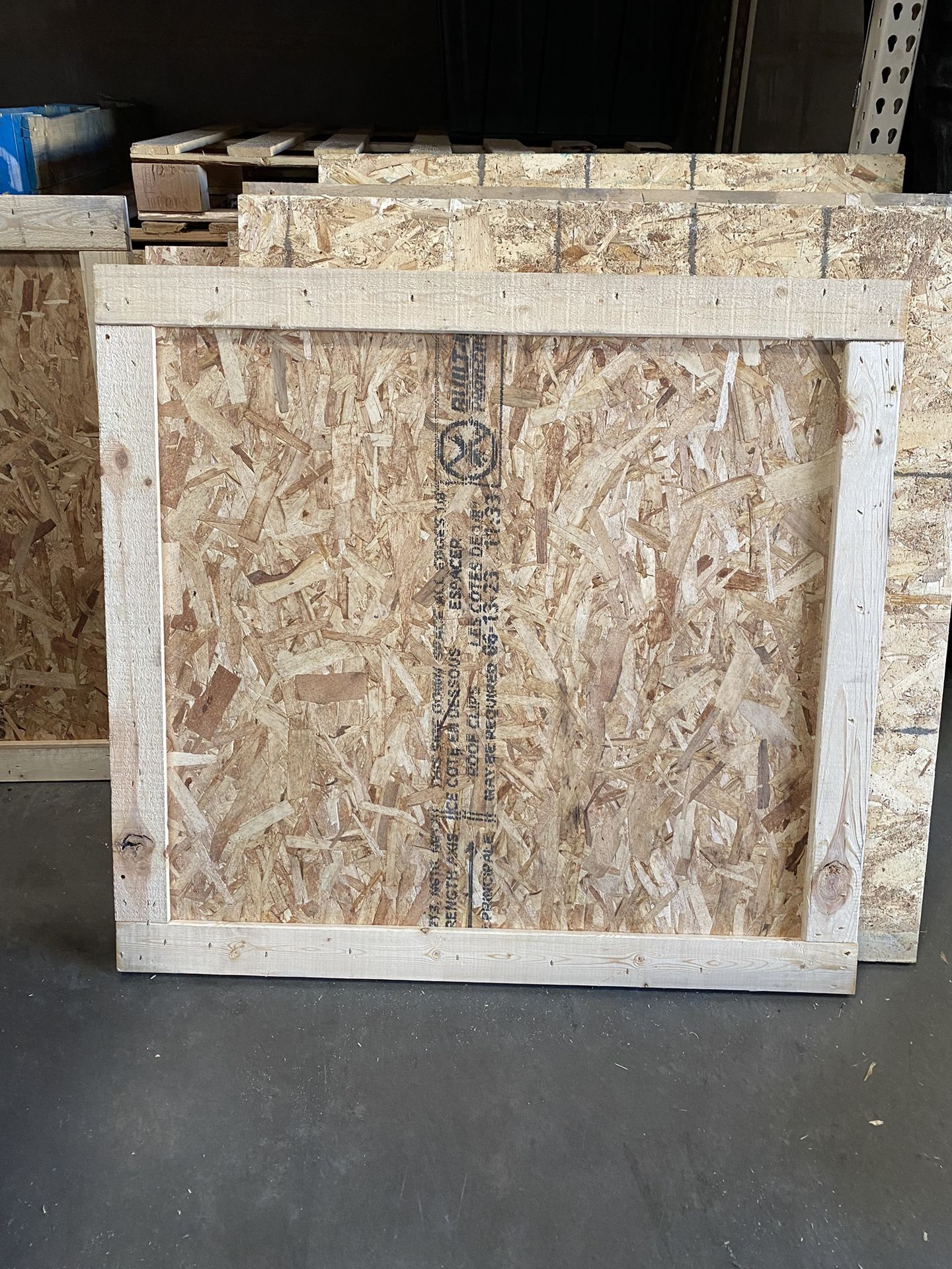 4x4 Wooden Crates