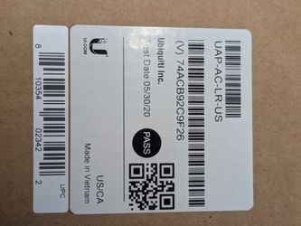 UniFi Ceiling-mounted Long Range WiFi 5 AP