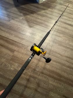 ‼️Phenix axis 7’2” 25-60lb Penn fathom 30’star drag. saltwater fishing combo.