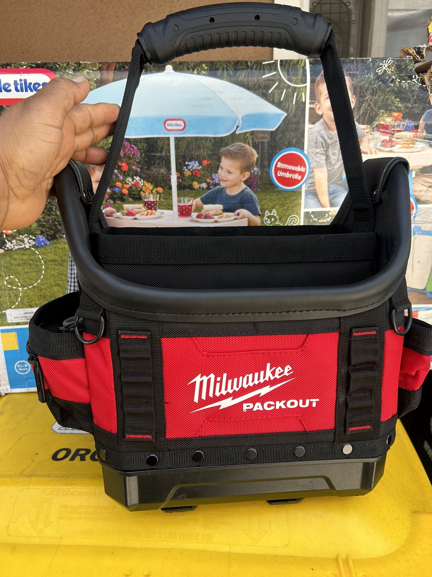 Milwaukee PACKOUT 10 in. Structured Tote Like New