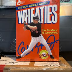 Cal Ripken Jr Wheaties Box  Un Opened From 96
