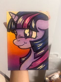 Twilight sparkle mlp painting