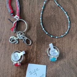 Bracelet Keychain Rings