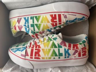 Airwalk Alya-J Rainbow Print Sneakers - New In Box Sz10