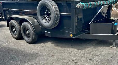 12 x 2high dump trailer