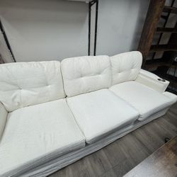 Whitt couch with cup holders 
