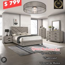 Sale 🚨 Queen Bedroom Set 