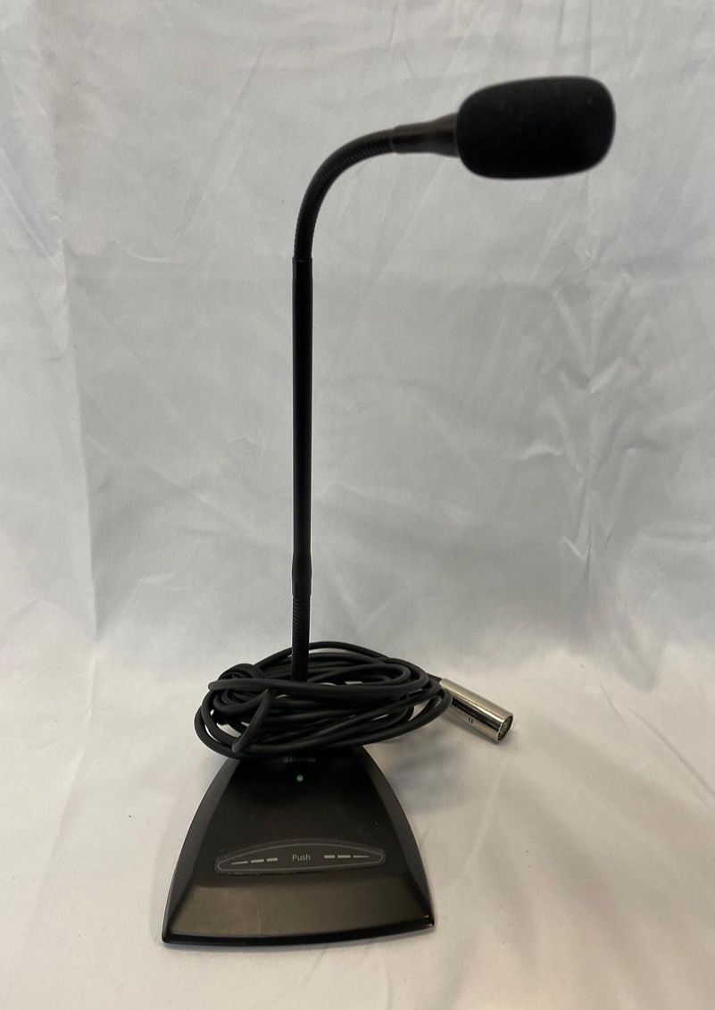 Shure MX412D/S 12" Desk-Top Mounted Super-Cardioid Gooseneck Microphone