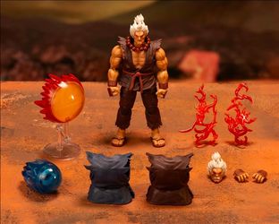Jada Ultra Street Fighter II Akuma 1/12 Scale Action Figure Deluxe Player 2 Exclusive