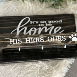 Personalized/ Handmade Wall Key Holder 