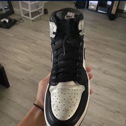 Jordan 1 Silver Toe Size 12