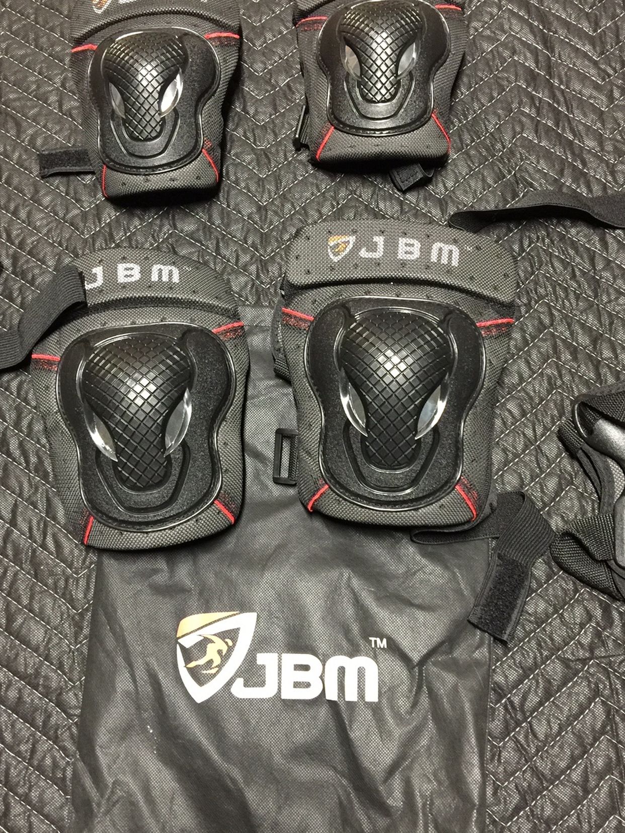 JBM Skateboard Pads Large