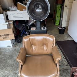 Professional hair dryer chair