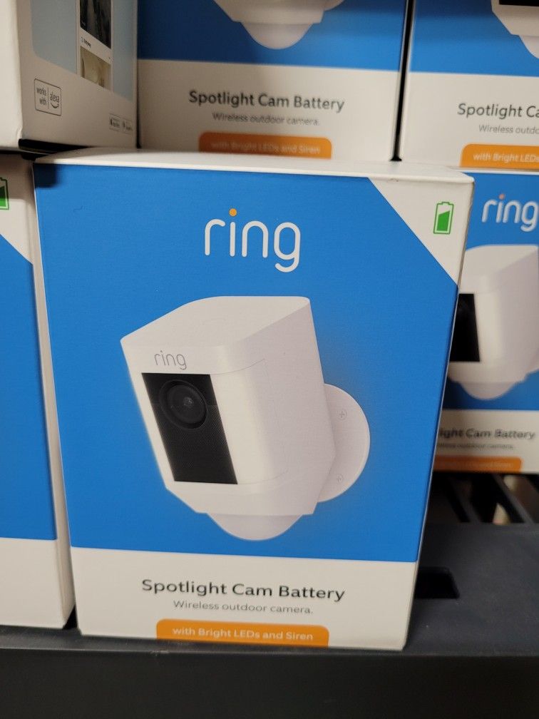 Spotlight Cam Battery Ring Spotlight Wire Free Spare Parts Kit