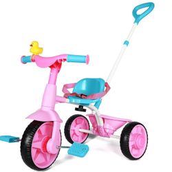 KRIDDO 2 in 1 Kids Tricycles