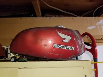 Vintage Honda gas tank