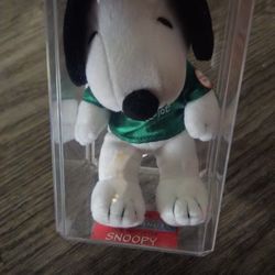 Snoopy plush toy, specifically a "Joe Mistletoe"