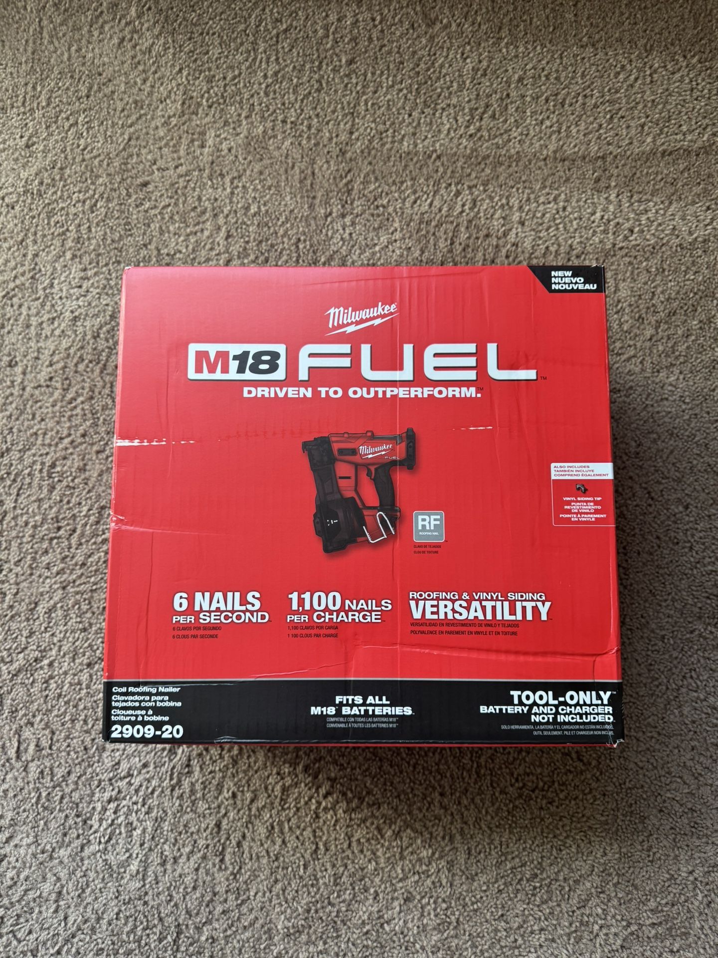 Milwaukee Roofing Nailer