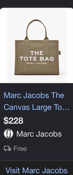 Marc jacobs large tote bag