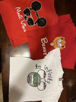 Snow Suit Size 4T & Disney Tshirts Xsmall